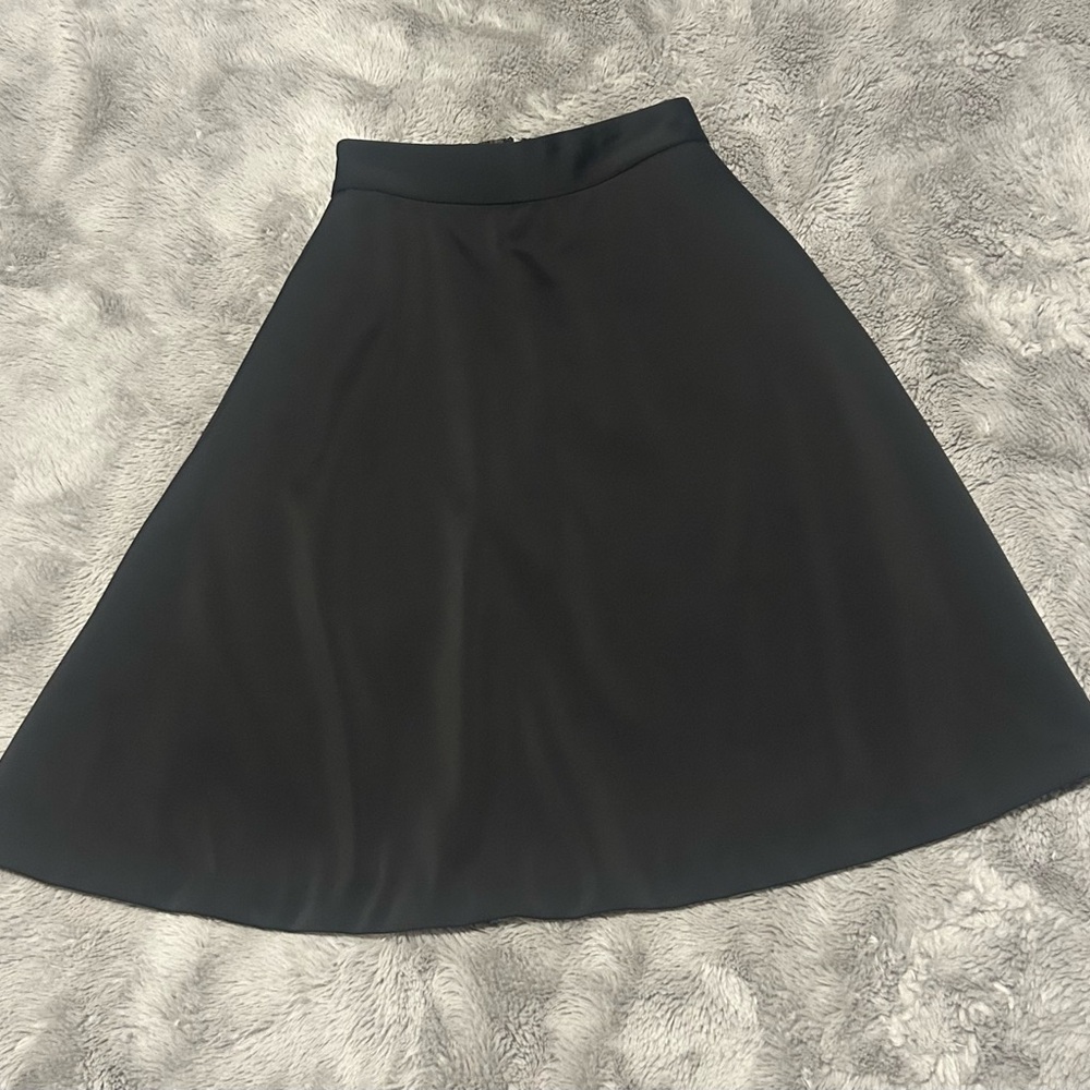 Banana Republic Classic Black Midi Skirt